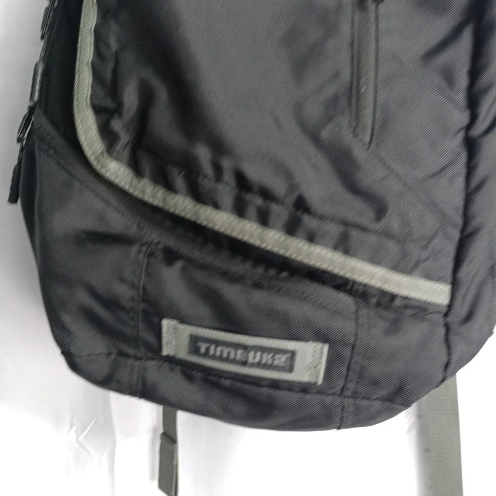 Timbuk2 Q Laptop Backpack Black Olive Green Commuter Travel Bag s9
